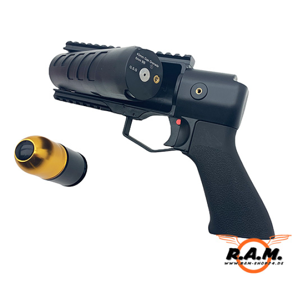 THOR Granatwerfer Set, inkl. 2x 40mm Granaten + Hipower Greengas