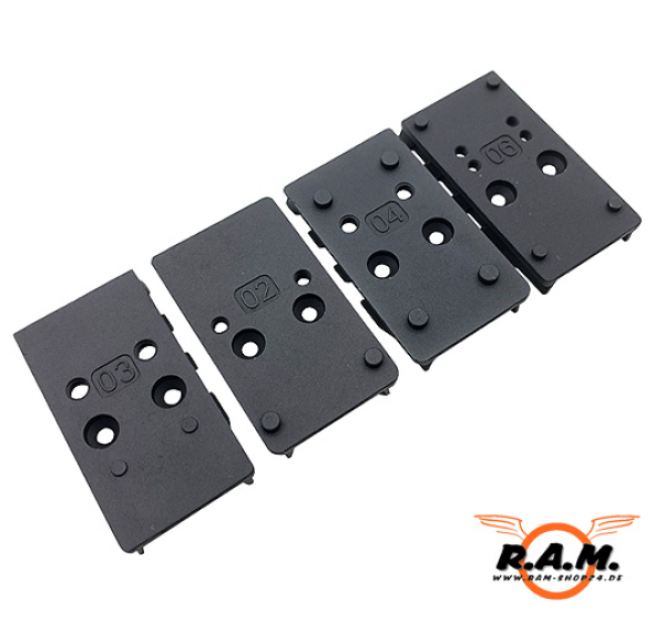 Umarex Adapter Plates für T4E PDP