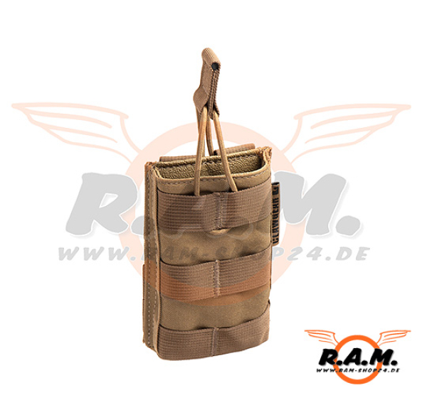 CLAWGEAR 5.56mm Open Single Mag Pouch Core, Coyote