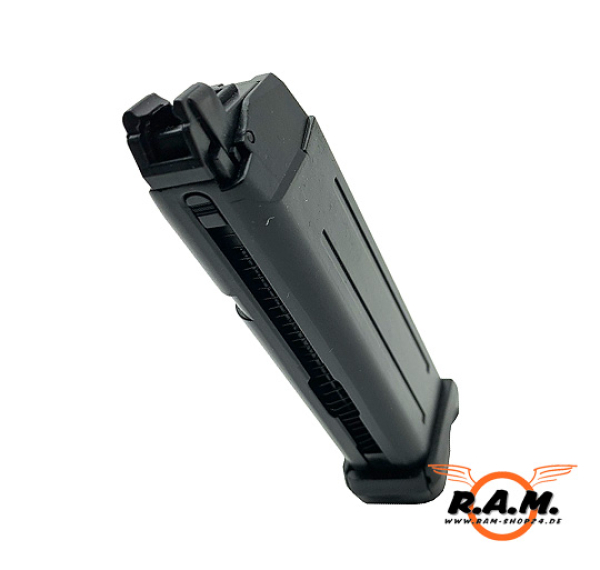 Magazin für Gel Blaster Shark Combat GBB CO2 8mm , 15 Schuss, schwarz