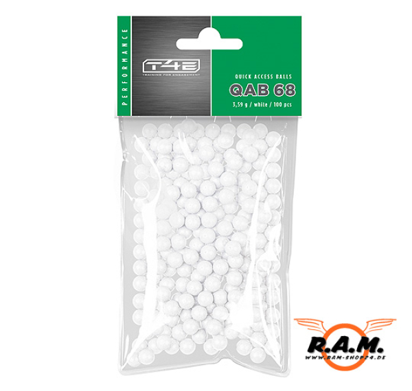 T4E Performance QAB 68 (Polymerkugeln mit Glasbrecherfunktion)