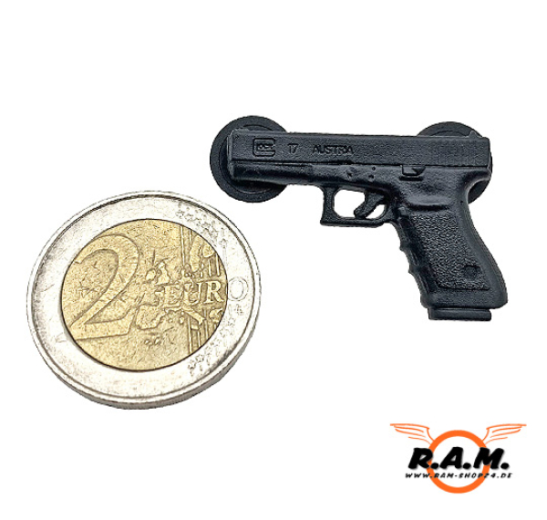 GLOCK Anstecker /Pin - Pistole aus Kunststoff