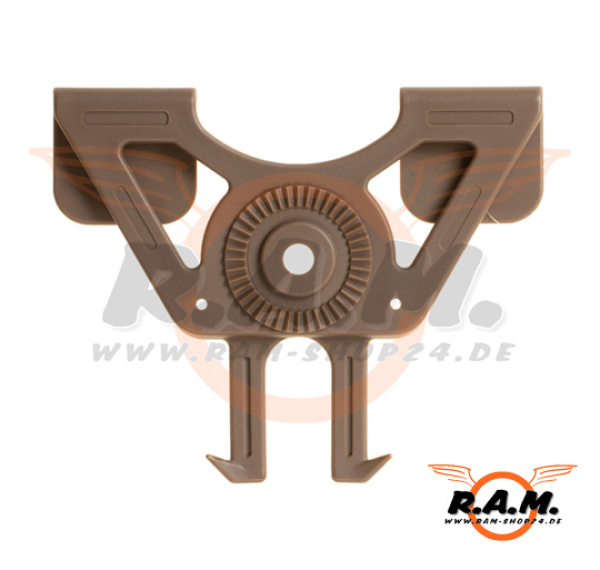Molle Adapter Plate, Dark Earth