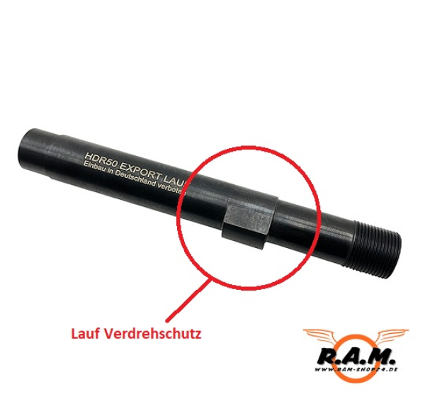 HDR50 Stahl Tuning Lauf mit Gewinde