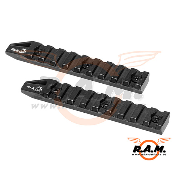 Ares Keymod 4.5" Schiene 2er Pack, schwarz