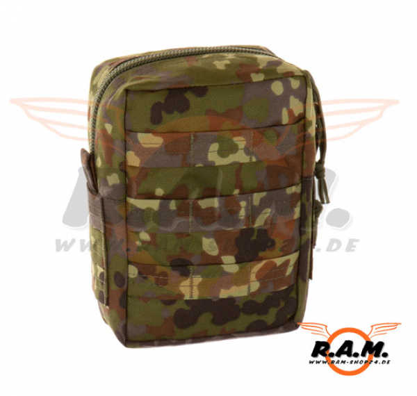 Molle Medium Utility Pouch, Flecktarn