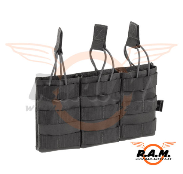 5.56 "Triple Direct Action"  dreifach AR15 Magazintasche, Wolf Grey