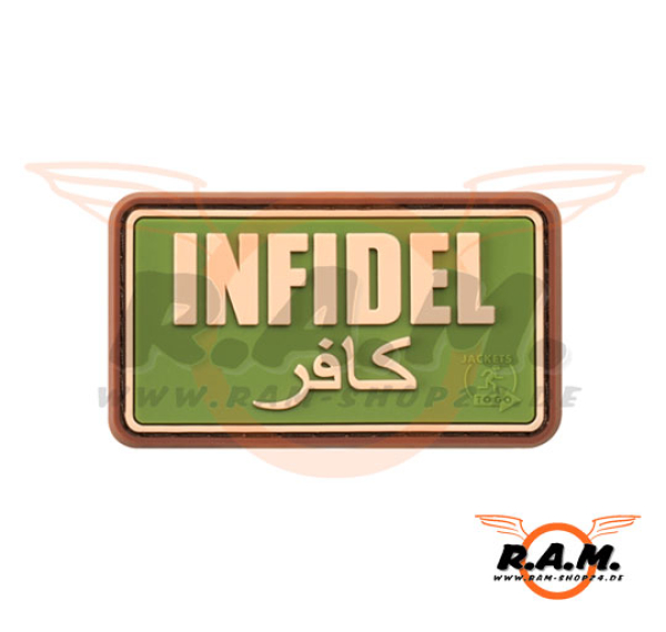 Infidel Rubber Patch in Multicam