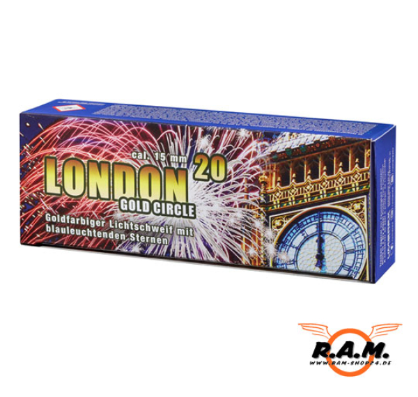 Umarex London – 15 mm Pyromunition, 20 Stück