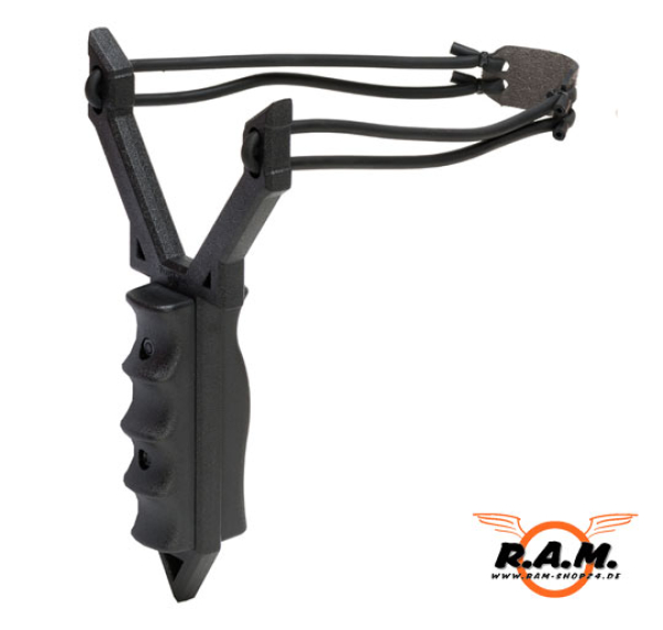 Steinschleuder Black Sling, schwarz