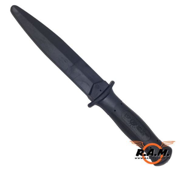 Trainingsmesser aus Kunststoff, schwarz - ideal für Milsim / RAM
