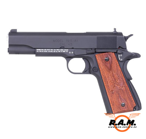 Springfield 1911 Mil-Spec cal. 4.5mm BB (.177), schwarz
