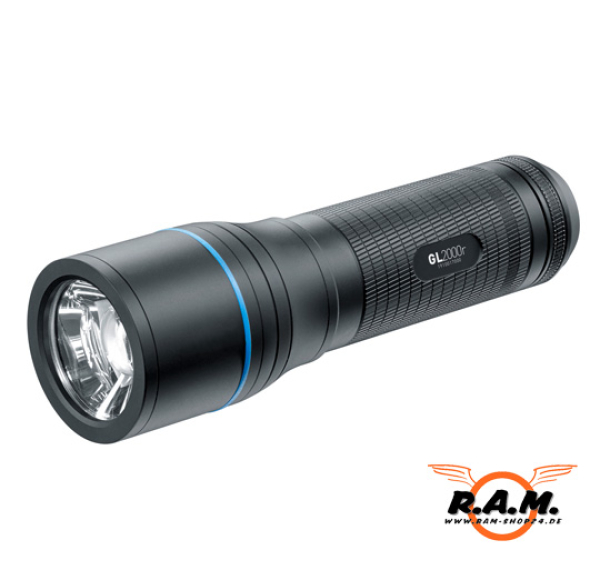 Walther Pro GL2000r Taschenlampe, 2700 Lumen