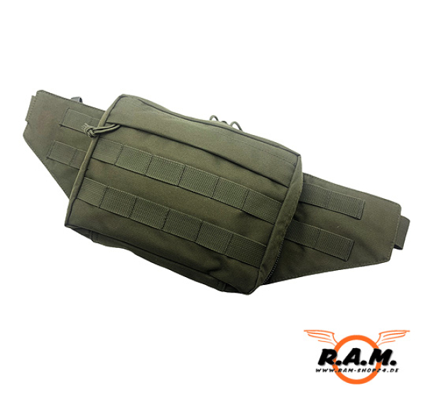 Molle Hip Bag / Bauchtasche für Pistolen, oliv