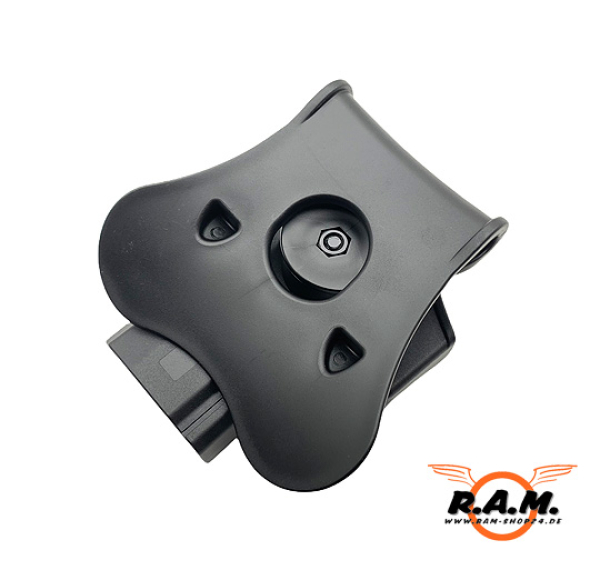 Sig Sauer P320 Paddle Rotations Holster, Schwarz
