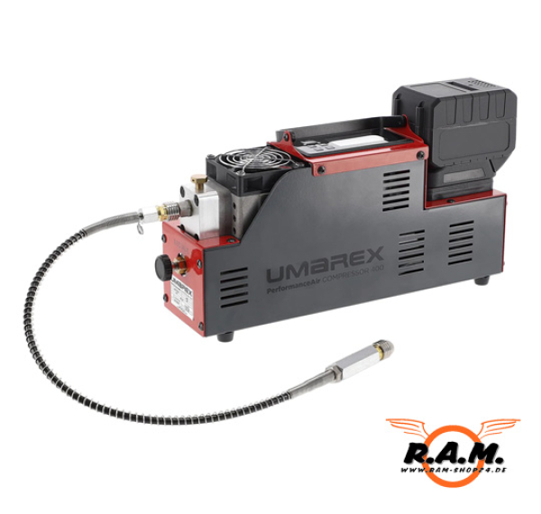 Umarex PAC 400 Performance AIR Kompressor - mobiler PCP Kompressor 300bar