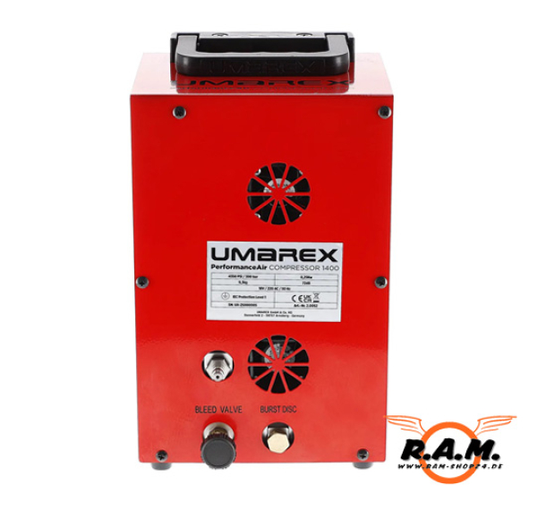 Umarex PAC 1400 Performance AIR Kompressor 300 bar /230V oder Akku