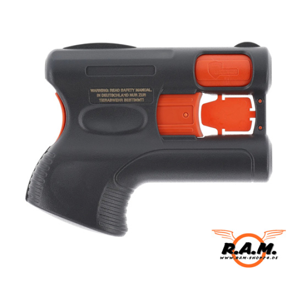 P2P MicroGuard – Tierabwehrgerät mit 2 Schuss, 10% OC, ballistischer Strahl, 5 m