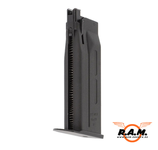 Ersatzmagazin für Heckler & Koch P7 M13, 6mm BB, Gas, 16 Schuss