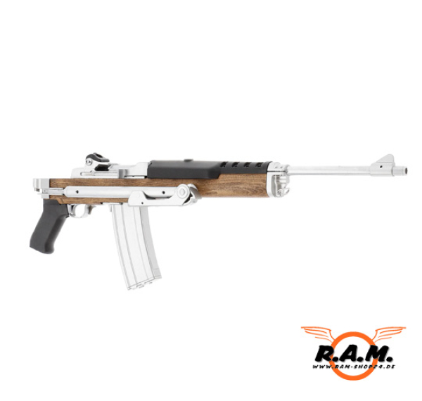Airsoftgewehr Ruger Mini-14, cal. 6 mm BB - 6 mm, Gas,  1,6 J