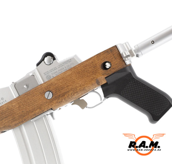 Airsoftgewehr Ruger Mini-14, cal. 6 mm BB - 6 mm, Gas,  1,6 J