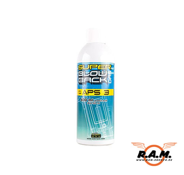 Cybergun Super Blow Back Gas, APS3, 400ml