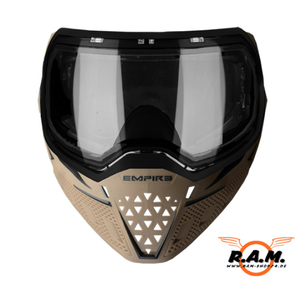 Paintball Maske Empire EVS, tan
