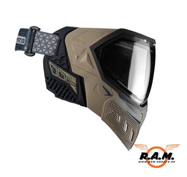 Paintball Maske Empire EVS, tan