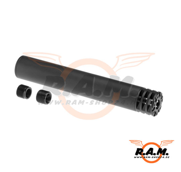 Schalldämpferattrappe 220mm Harvest I Silencer passend für TM4