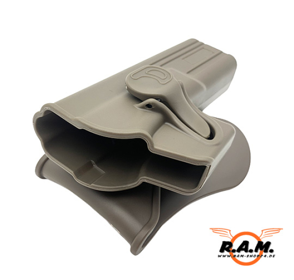 TPM1/ RAM COMBAT Paddle Rotations Holster, Tan