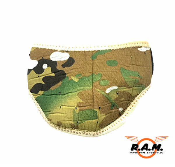 Paintball Neck Protector, Halsschutz, Multicam