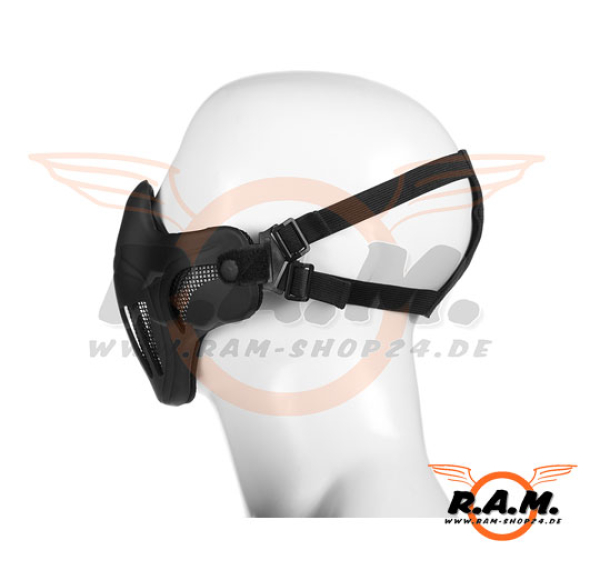 Ghost Recon Mesh Face Mask Big Dragon schwarz