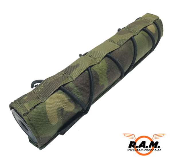 Schalldämpfercover universal bis ca 35mm Tropen Multicam (Emerson)