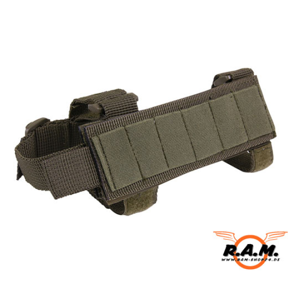 Stock Pouch, Patronenhalter (für 6 Patronen) für Gewehre von SOLIDCORE, in oliv
