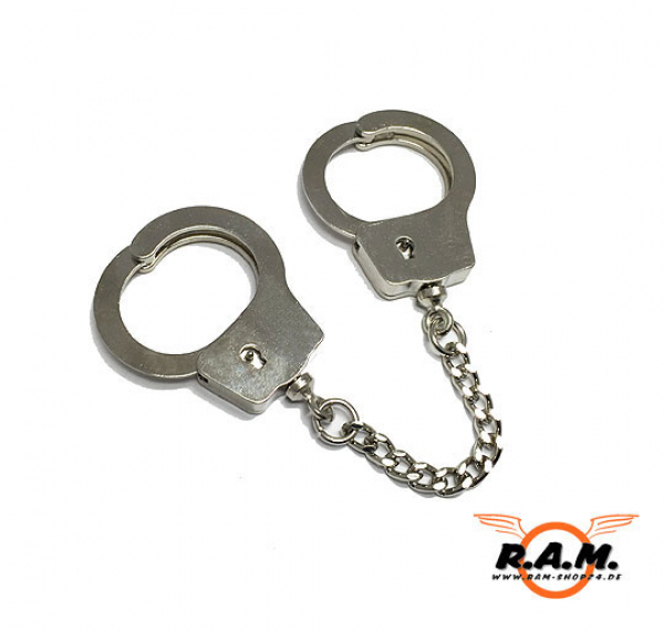 Schlüsselanhänger Mini handschellen Keyring Keychain Handcuffs 