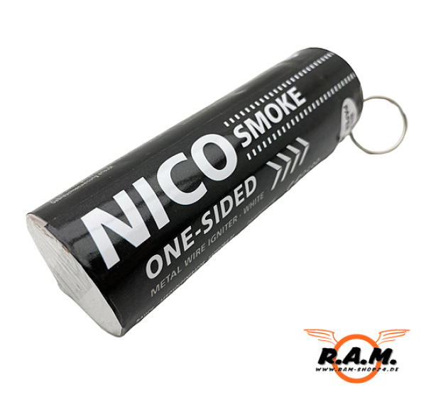 NICO Rauchgranate Wire Pull, weiss, 80 Sekunden