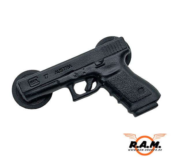 GLOCK Anstecker /Pin - Pistole aus Kunststoff