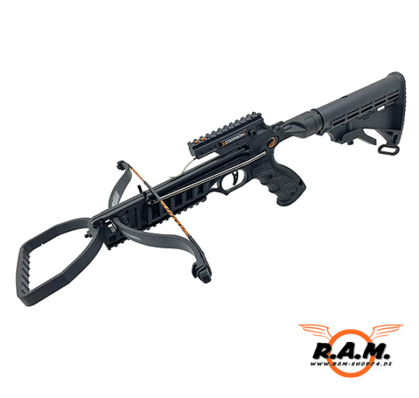 Steambow AR-6 Stinger II Survival Set inkl. 5 Pfeile und Ersatzsehne