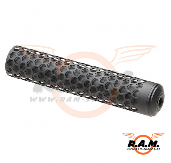 Action Army AAP01 T10 Hive Schalldämpfer, schwarz