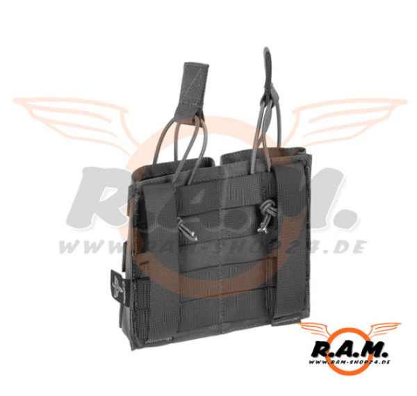 5.56 "Double Direct Action" zweifache AR15 Magazintasche, Wolf Grey