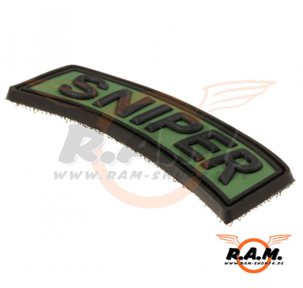 Sniper Tab Rubber Patch, Forest