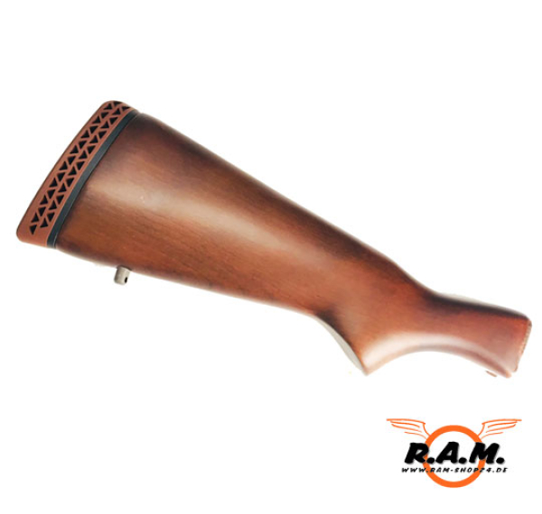 CAM870 - Holz Schulterstütze Classic Style, original APS