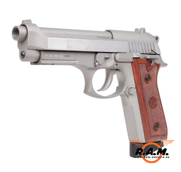Swiss Arms SA92 Fullmetal cal. 4.5mm BB (.177), silber