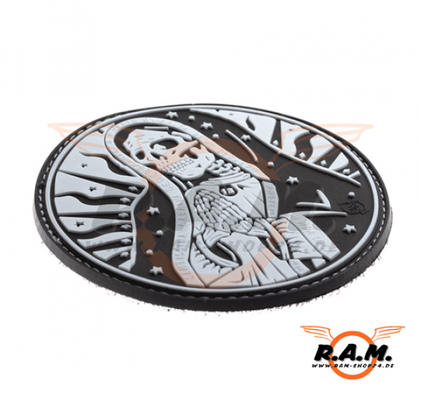3D - Santa Muerte Rubber Patch - SWAT