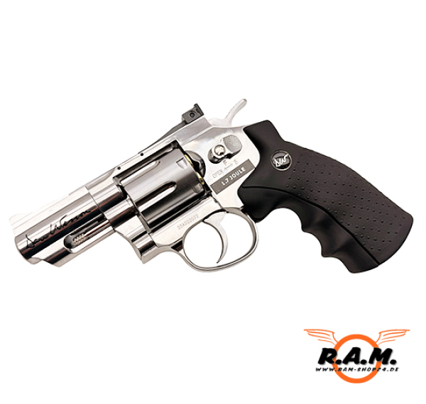 Dan Wesson 2,5 Zoll CO2 Revolver 4,5 mm BB Silber