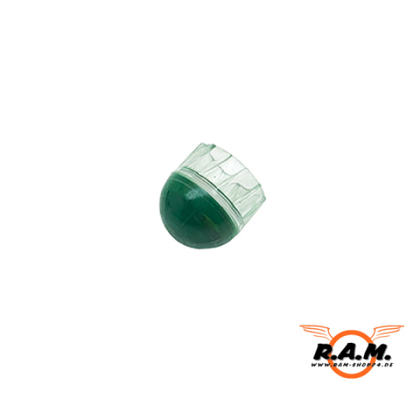 Cal. 0.50 Flügelgeschosse Paint / Farbe, 10 Stück, grün (*UVP 12,95 €*)