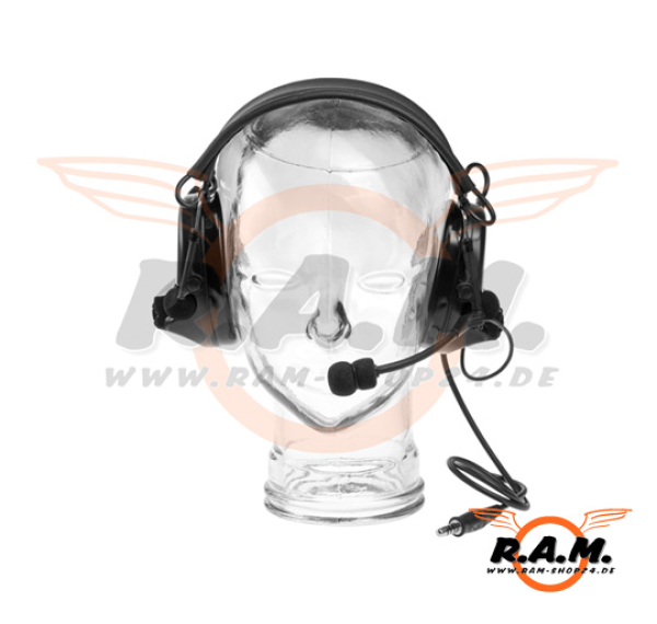 zComtac II Headset Military Standard Plug (Z-Tactical), Black
