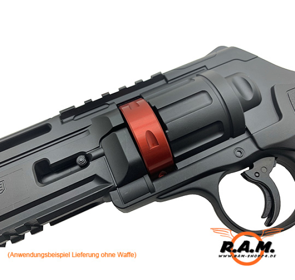 HDR50 Alu Tuning Trommel Tactical Rot matt cal. 0.50 **LIMITED EDITION**