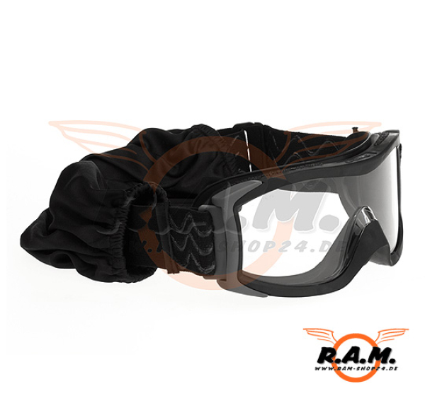 Ballistische Vollschutzbrille X1000 Tactical Black (Bollé)