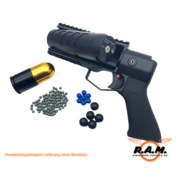 THOR Granatwerfer Set, inkl. 2x 40mm Granaten + Hipower Greengas